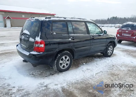 2005 Toyota Highlander V6 from USA, damaged, VIN JTEEP21A050127807
